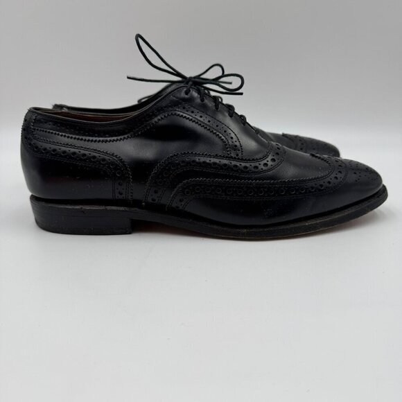Allen Edmonds McAllister Wingtip Oxford Dress Shoes Black Mens Size 8D main image 8